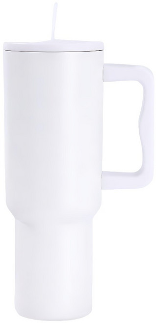 大容量手提式冰霸杯, 白色, 1.2L, 1個