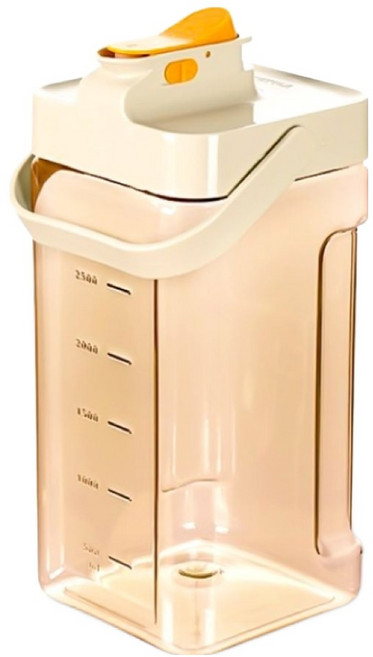 小麥購物 戶外露營運動水壺 C069, 暖白色, 1個, 3.5L