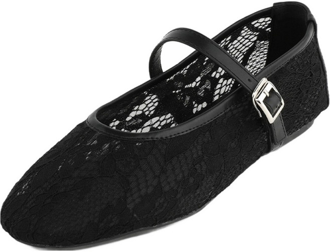 프리플라 로맨틱 레이스 메리제인 플랫슈즈 ljh104-7