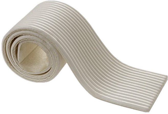 올리웰 충돌방지 쿠션 범퍼 스펀지 벽 스티커, 멜란지그레이, 1개