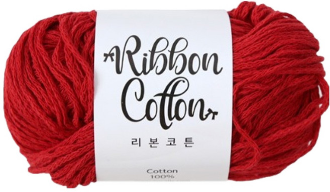 앵콜스 리본코튼, 305 레드, 1개