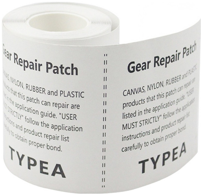 루아즈 텐트 수선 심실링 타프 보수 방수 패치 테이프, 1개