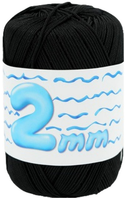 앵콜스 뜨개실 2mm, 25 블랙, 1개