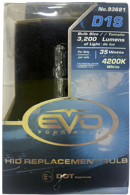 EVO HID燈泡 4200K, D1S, 1個