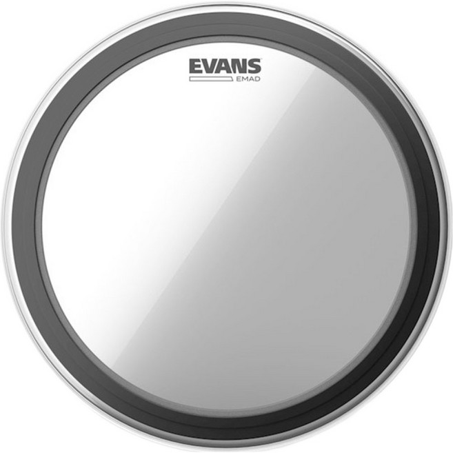 에반스 베이스 전용 드럼헤드 클리어타입 22인치 BD22EMAD 691303, 1개