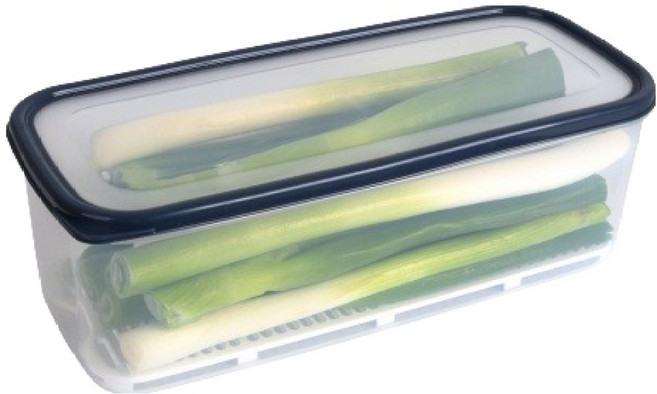 문일케미칼 물받이가 있는 대용량 대파 보관용기, 1개, 단품