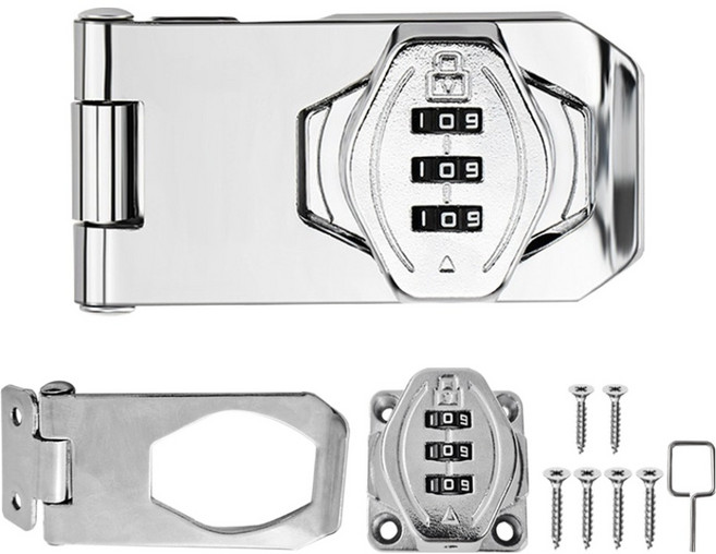 베이루 일자형 도어락 자물쇠 A형, 1개