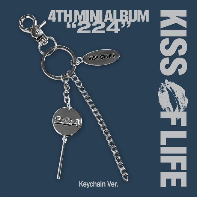 Kiss Of Life 迷你專輯 4輯 224 Keychain Ver, 1KIT