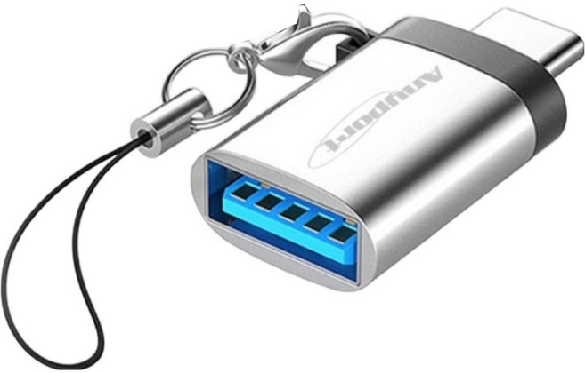 애니포트 C타입 to USB 3.0 변환 OTG 젠더 AP-UC30, 1개