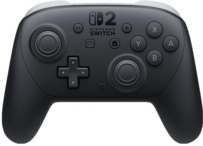Nintendo 任天堂 SWITCH 2 Pro 控制器, BEE-008, 黑色, 1個