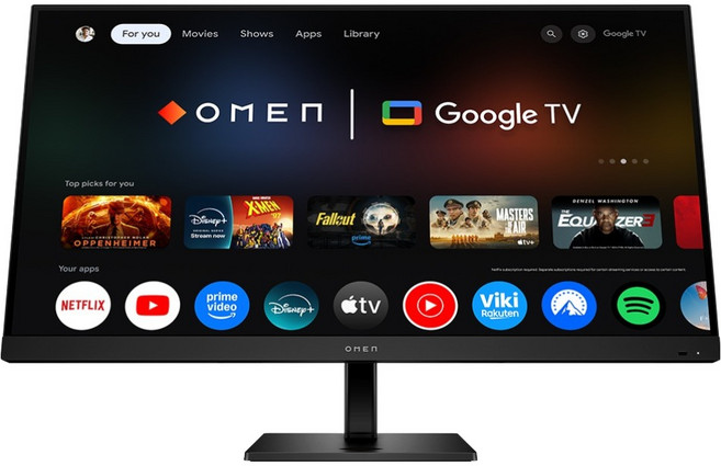 HP OMEN 32x UHD 스마트 게이밍 일반 모니터, 80cm, HSD-0171-A