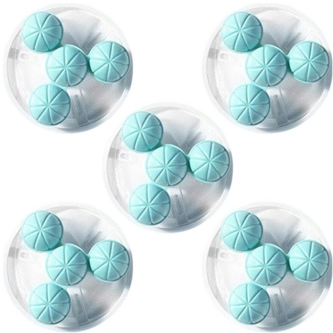 뷰넷 통돌이 세탁기 먼지 제거 거름망, 블루, 5개
