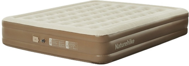 Naturehike 挪客 辰景內置泵充氣床 三人, 棕色
