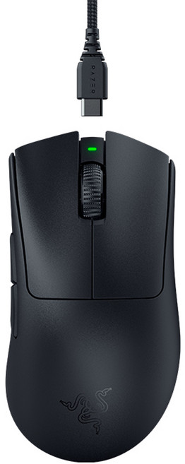 레이저 DeathAdder V3 Pro 마우스 + HyperPolling Dongle 번들팩 세트, 블랙