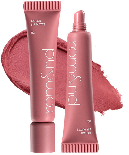롬앤 컬러 립 매트, 1개, 02 허쉬 그레이프