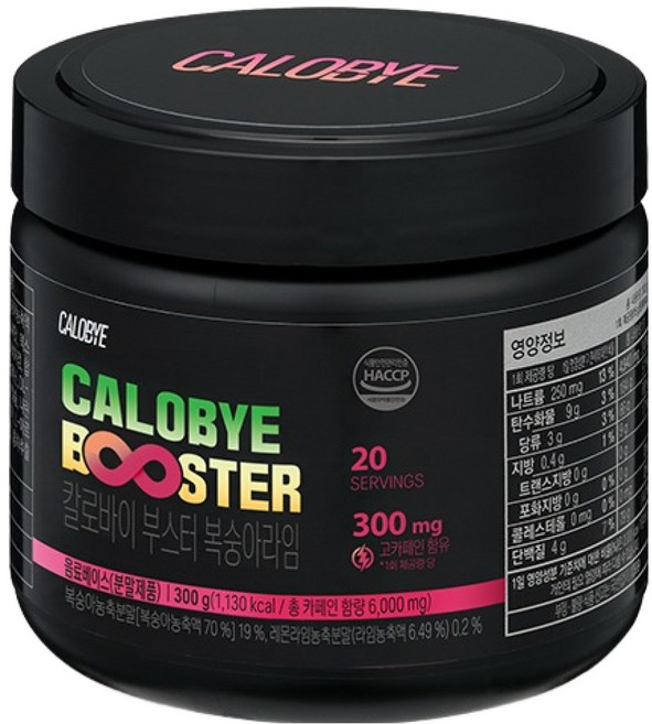 칼로바이 헬스부스터 복숭아라임맛, 300g, 1개