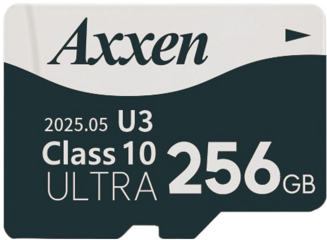 Axxen Ultra U3 Micro SD 記憶卡 MSD52, 1個, 256GB