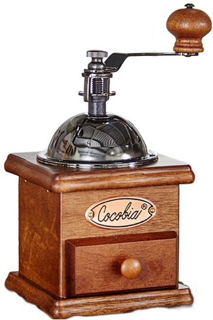 코코비아 CD-3 원목 커피 핸드밀 원두 그라인더, 혼합색상, 1개, 25ml