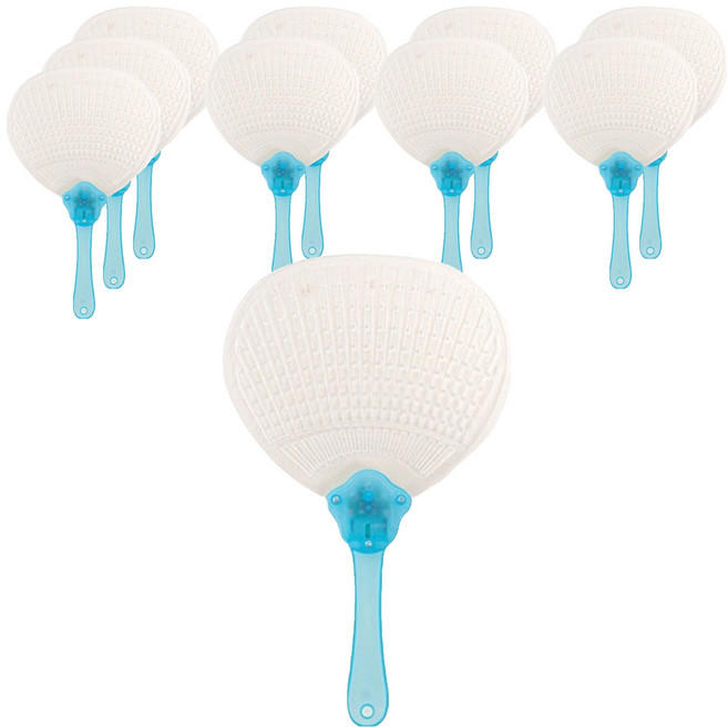 민화샵 LED 부채 만들기 일반 I230056A, 혼합색상, 10개