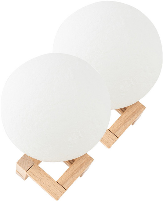 민화샵 달 무드등 만들기 I2300590, 혼합색상, 2세트