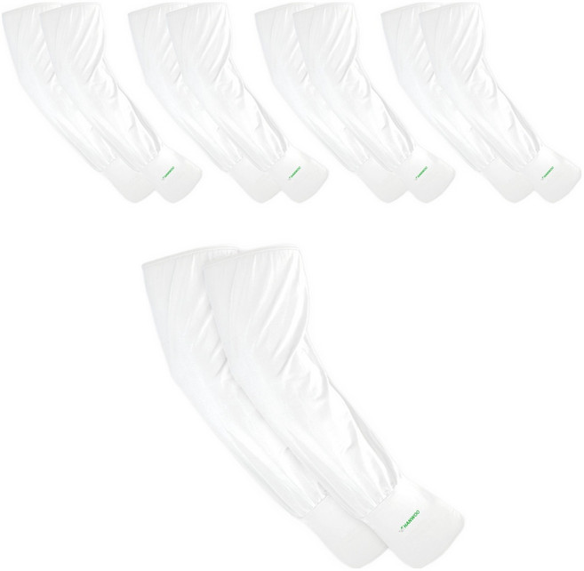 한우 산업 안전 작업용 헐렁한 아이스원단 손등형 쿨토시 양쪽착용 5세트 FREE