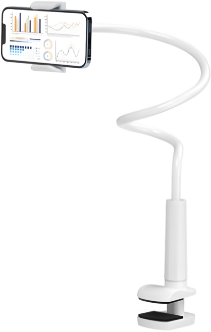 Home Planet 智慧型手機伸縮支架 75cm, 白色, 1個