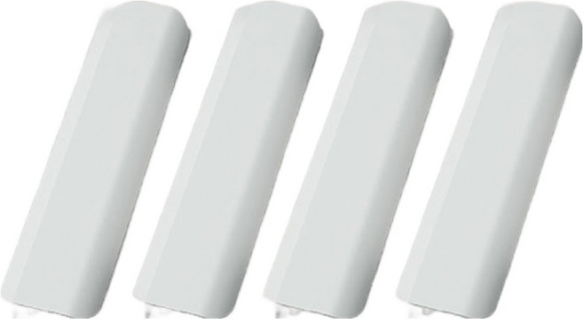 미누네 못 필요 없는 무타공 서랍 옷장 손잡이 8cm, 화이트, 4개