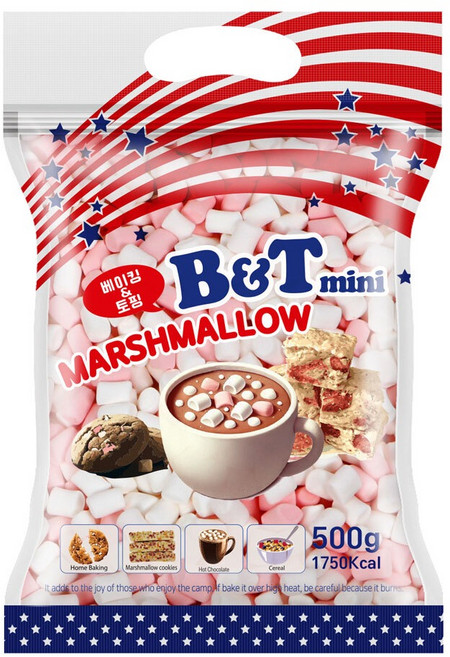 베이킹&토핑 미니 마쉬멜로, 1개, 500g