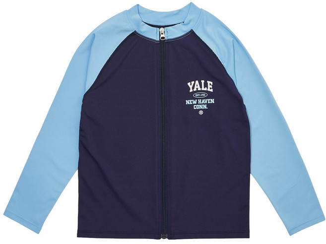 예일키즈 아동용 뉴헤이븐 집업 래쉬가드 YJCCRTE23330