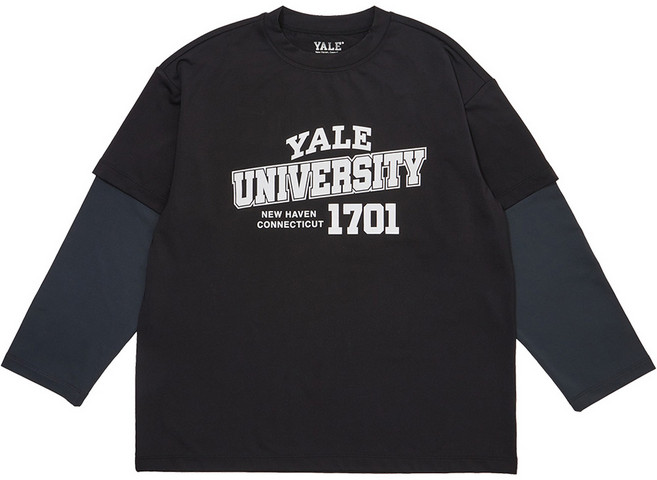 예일키즈 컬러콤비 레이어드 아쿠아 래쉬가드 티셔츠 YJCCRTE23327