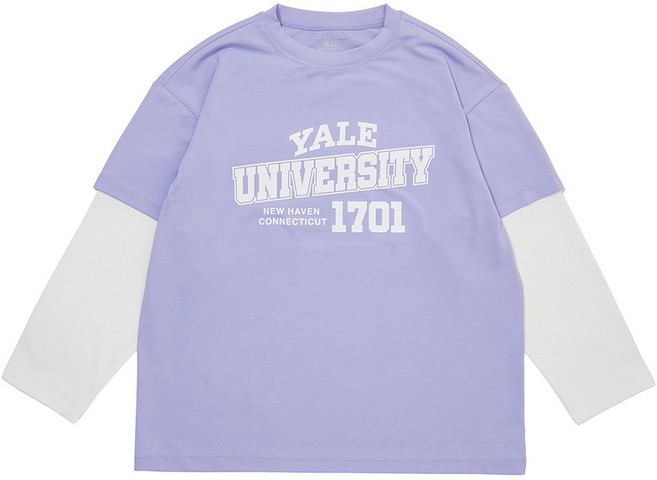 예일키즈 컬러콤비 레이어드 아쿠아 래쉬가드 티셔츠 YJCCRTE23327