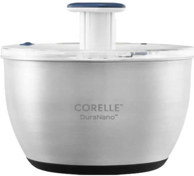 코렐듀라나노 스테인리스 야채탈수기, 네이비, 1개