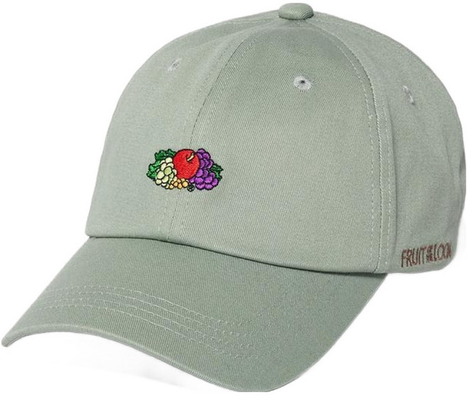 프룻오브더룸 자수 로고 파스텔 볼캡
