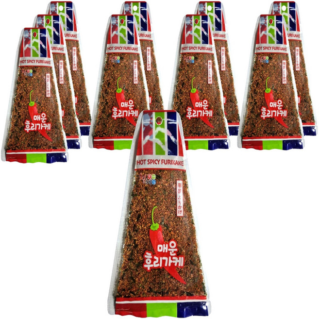 천혜식품 매운 후리가케, 10개입, 50g