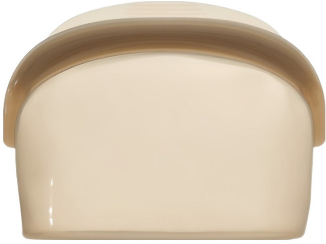 모도리 완전밀폐 실리콘 지퍼백 1.5L L, 코코아, 1개