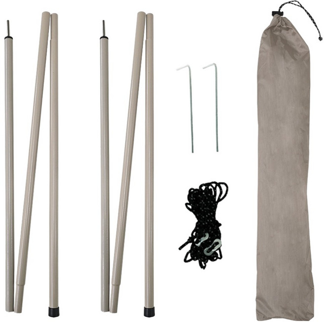 스위스마운틴 헥사돔 텐트 폴대세트, 1세트