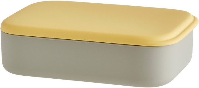 실리팟 프리미엄 실리콘 1단 런치박스 기본세트, 에코 그레이, 1세트