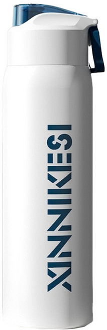 XINNIKESI 316不鏽鋼運動直飲保溫杯, 白色, 1L, 1個