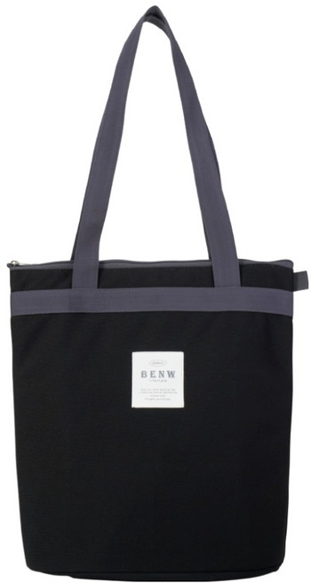 BENW 숄더 보냉백, 블랙, 1개