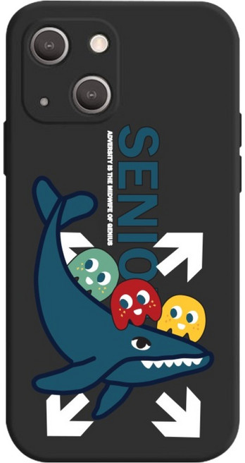 hottmall 怪獸鯊魚手機殼