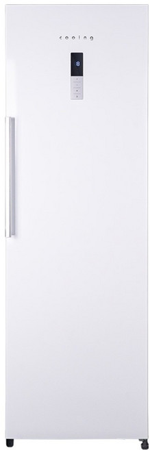 쿠잉전자 스탠드 미니 슬림 냉동고 소형 280L 방문설치, 화이트, FR-N280SW