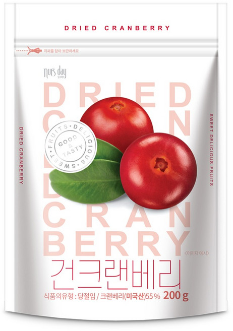 넛츠데이 건크랜베리, 200g, 1개
