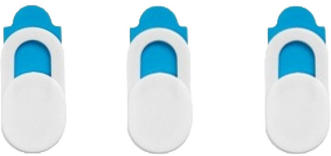 어무드 카메라 개인 정보 보호 웹캠 커버 스티커 3p, 1개