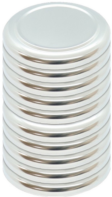 스텐 밥공기 뚜껑, 실버, 10개