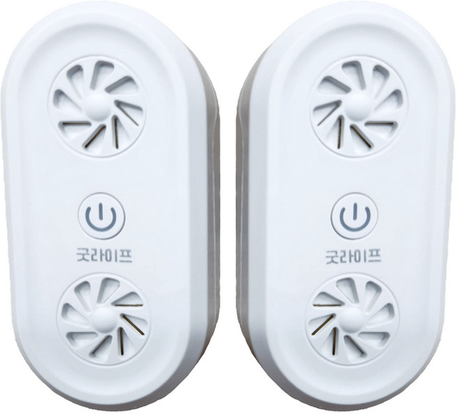 굿라이프 초음파 쥐 벌레 해충 모기 퇴치기 화이트 2p, COMBAT II