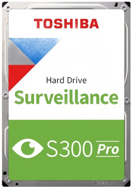 TOSHIBA 東芝 S300 PRO CCTV 監控用 7200RPM CMR方式 512MB緩衝區 硬碟, HDWTA60, 6TB