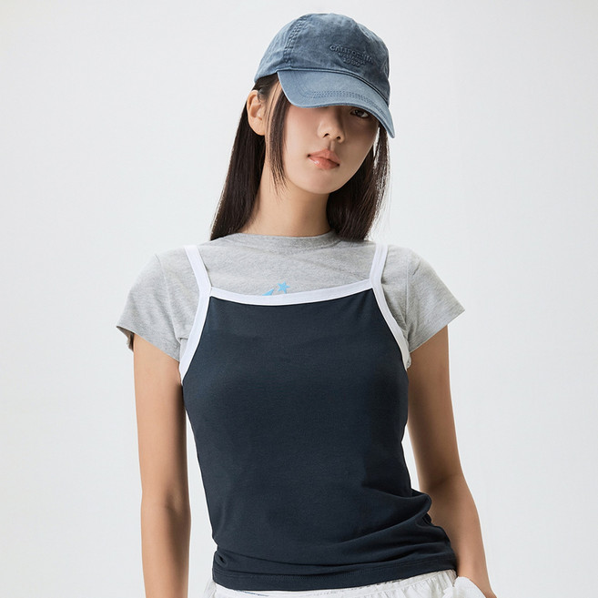 MIXXO 女款滾邊無袖上衣