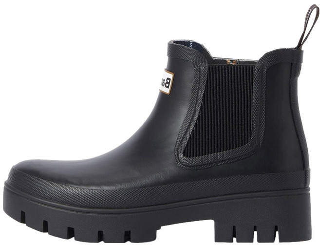 바버 홀튼 웰링턴 첼시 부츠 LRF0100BK11