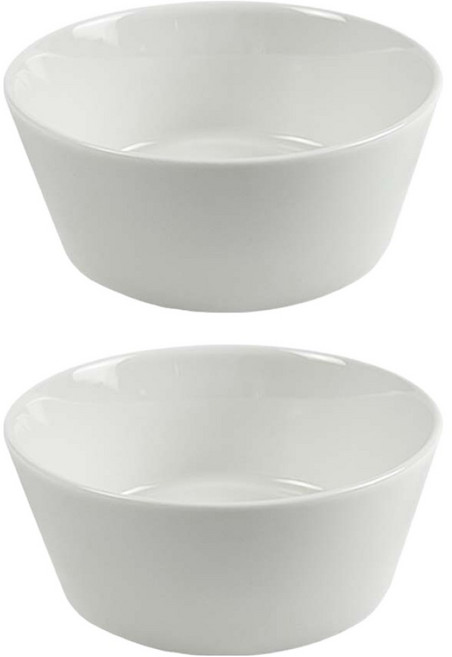 파울러스 심플 대접, 화이트, 2개