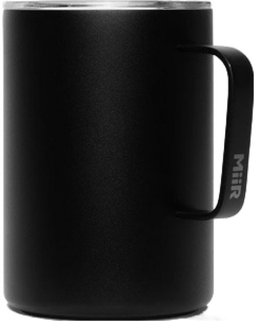 MiiR 슬라이드 뚜껑 캠프컵, 블랙, 473ml, 1개